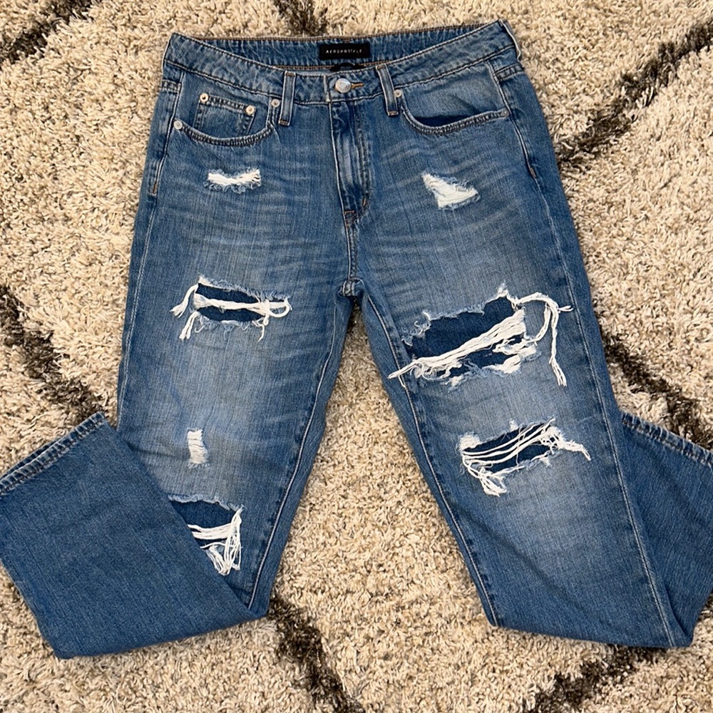 Aeropostale Boyfriend cut jeans size 10 regular Juniors